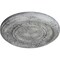 Ekena Millwork Federal Roped Small Medallion (Canopies up to 6"), 12 5/8"OD x 1 1/8"P, Ultra Pure White Crackle CM12FEUWC - alternate 3